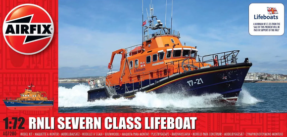 Airfix 1/72 RNLI Severn Class Lifeboat Kit