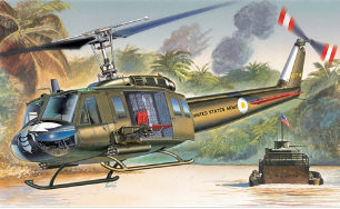 Italeri 1/72 UH1D Iroquois Helicopter Kit