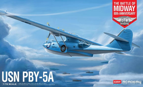 Academy 1/72 PBY5A USN Aircraft Battle of Midway 80th Anniversary Kit