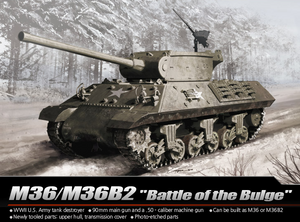 Academy 1/35 M36/M36B2 US Army Battle of Bulge Tank Destroyer Kit