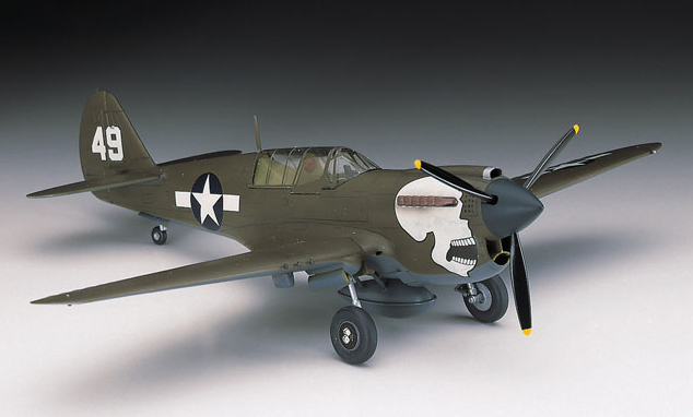 Hasegawa 1/72 P40N Warhawk Aircraft Kit – Model Kit Closeouts