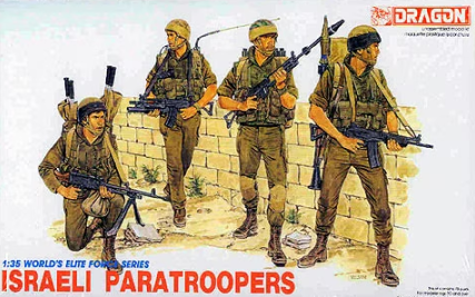 Dragon 1/35 Israeli Paratroopers World's Elite Force Series Kit