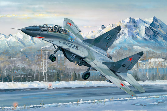 Trumpeter 1/32 Russian MiG29UB Fulcrum Fighter Kit