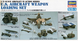 Hasegawa 1/72 US Aircraft Weapon Loading Set Kit