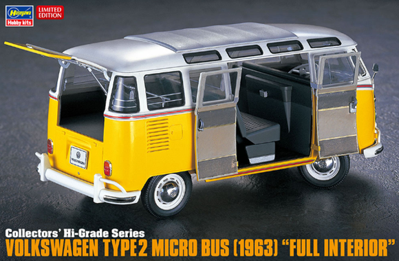 Hasegawa Collectors' Hi-Grade Series Volkswagen Type 2 Micro Bus (1963) 