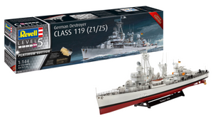 Revell Germany 1/144 German Class 119 (Z1/Z5) Destroyer Platinum Limited Edition Kit