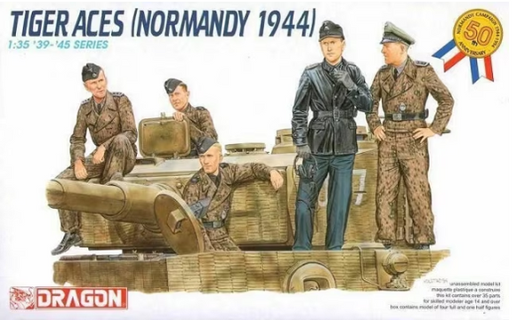 Dragon 1/35 Tiger Aces (NORMANDY 1944) Kit