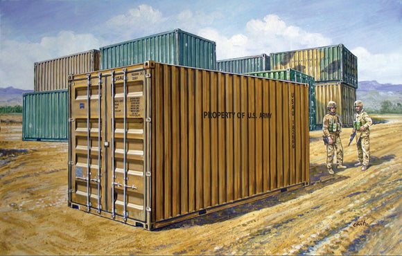 Italeri 1/35 20' Military Container Kit