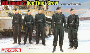 Dragon 1/35 Wittmann's Ace Tiger Crew (w/ Michael Wittmann) Kit