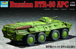 Trumpeter 1/72 Russian BTR80 Armored Personnel Carrier Kit