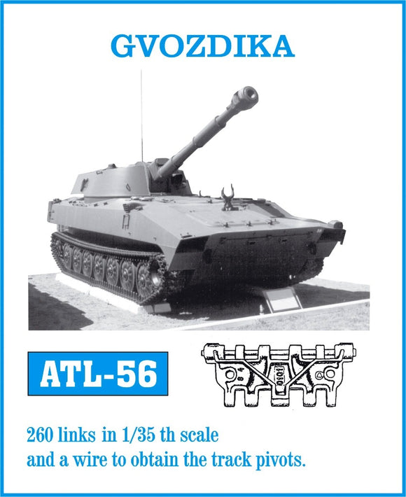 Friulmodel 1/35 Gvozdika Track Set (260 Links) Kit