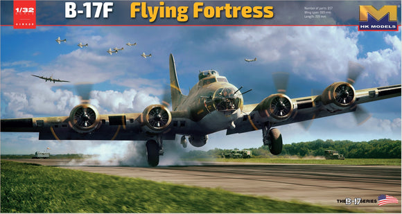 Hong Kong Models 1/32 B17F Flying Fortress Heavy Bomber Kit