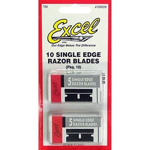 Excel Single Edge Razor Blades (10)