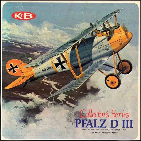 K&B 1/48 Collector's Series Pfalz D III Kit
