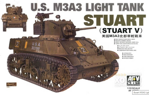 AFV Club 1/35 M5A1 Stuart Light Early Tank Kit