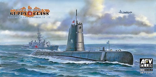 AFV Club 1/350 USN Guppy II Class Submarine Kit