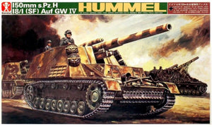 Bandai 1/30 150mm s.Pz.H 18/I (SF)auf GW IV Hummel Kit