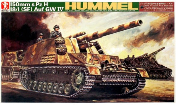 Bandai 1/30 150mm s.Pz.H 18/I (SF)auf GW IV Hummel Kit – Model Kit Closeouts