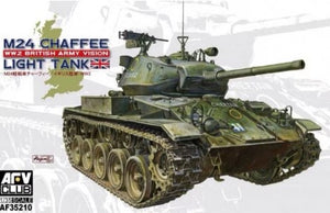 AFV Club 1/35 M24 Chaffee British Tank Kit