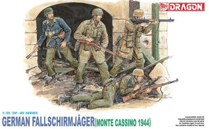 DML 1/35 German Fallschirmjager Monte Cassino 1944 (4) (Re-Issue) Kits