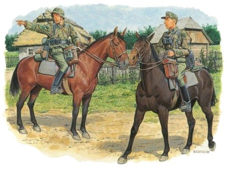 Dragon 1/35 German Cavalry Division Florian Geyer (2 Mounted) Kit