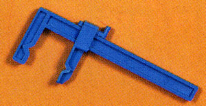 Excel 3.5" Small Adjustable Plastic Clamp (2)
