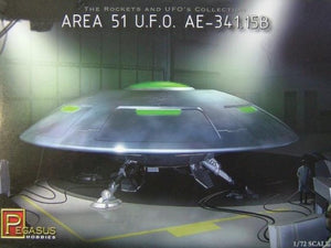 Pegasus 1/72 Area 51 UFO AE341.15B Kit