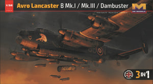 Hong Kong Models 1/32 AVRO Lancaster B Mk.I/III "Dambusters" Kit