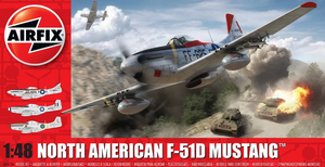 Airfix 1/48 1/48 F51D Mustang Fighter Kit