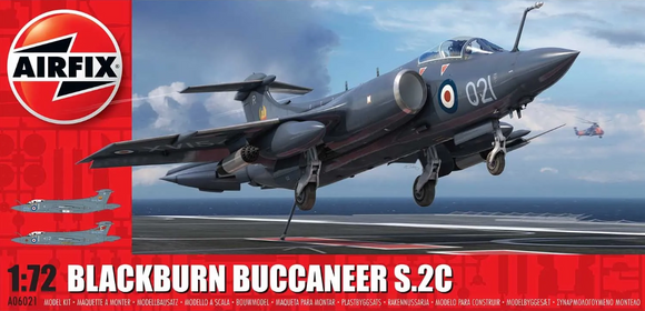 Airfix 1/72 Blackburn Buccaneer S2C Strike Aircraft Kit