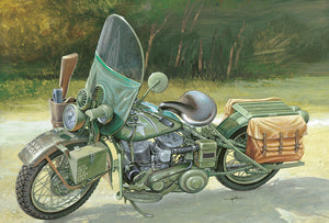 Italeri 1/9 WWII WLA 750 US Army Motorcycle Kit