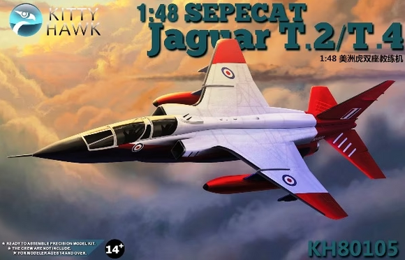 Kitty Hawk 1/48 SEPECAT Jaguar T.2/T.4 Kit