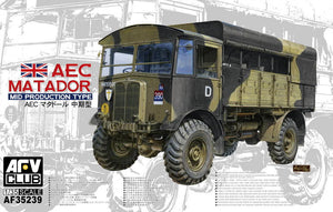 AFV Club 1/35 AEC Mid Production Type Matador Truck Kit