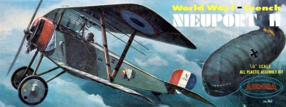 Aurora 1/48 Scale Nieuport II Kit