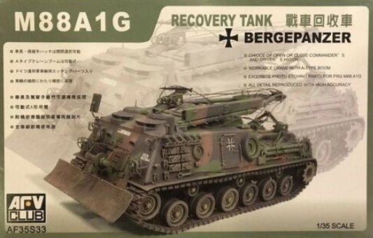 AFV Club 1/35 M88A1G Bergepanzer Recovery Tank Kit