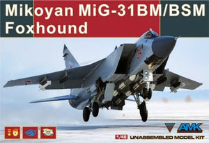 AMK 1/48 MiG31BM/BSM Foxhound Fighter Kit