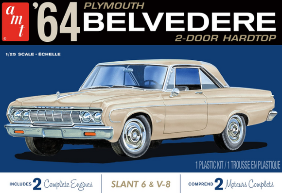 AMT 1/25 1964 Plymouth Belvedere Kit