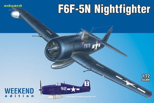 Eduard 1/72 F6F5N Night Fighter (Weekend Edition Plastic Kit)
