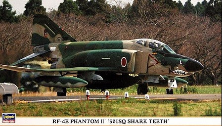Hasegawa 1/72 RF4E Phantom II 501st Shark Teeth Kit