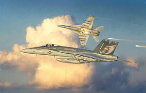 Italeri 1/48 F/A18E Super Hornet Fighter Kit