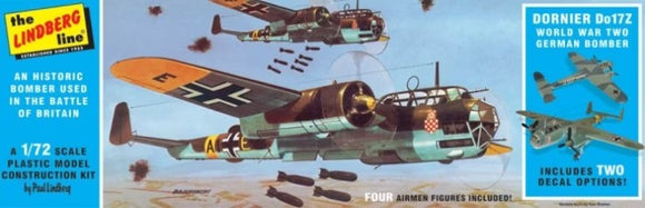 Lindberg 1/72 German Dornier Do17Z Bomber Kit