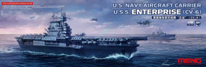 Meng 1/700 USS Enterprise CV6 USN Aircraft Carrier (Snap) Kit