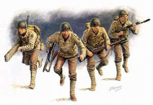 Master Box 1/35 US Rangers D-Day (4) Kit