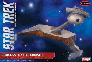 Polar Lights 1/1000 TOS Romulan Battle Cruiser Snap Kit