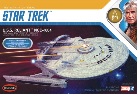 Polar Lights 1/1000 Star Trek Wrath of Khan USS Reliant NCC1864 (Snap) Kit
