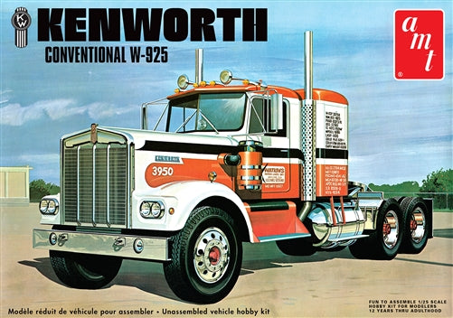 AMT 1/25 Kenworth W925 Conventional Tractor Cab