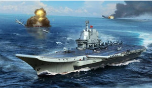 Trumpeter 1/700 PLA Chinese Navy Type 002 Aircraft Carrier Kit